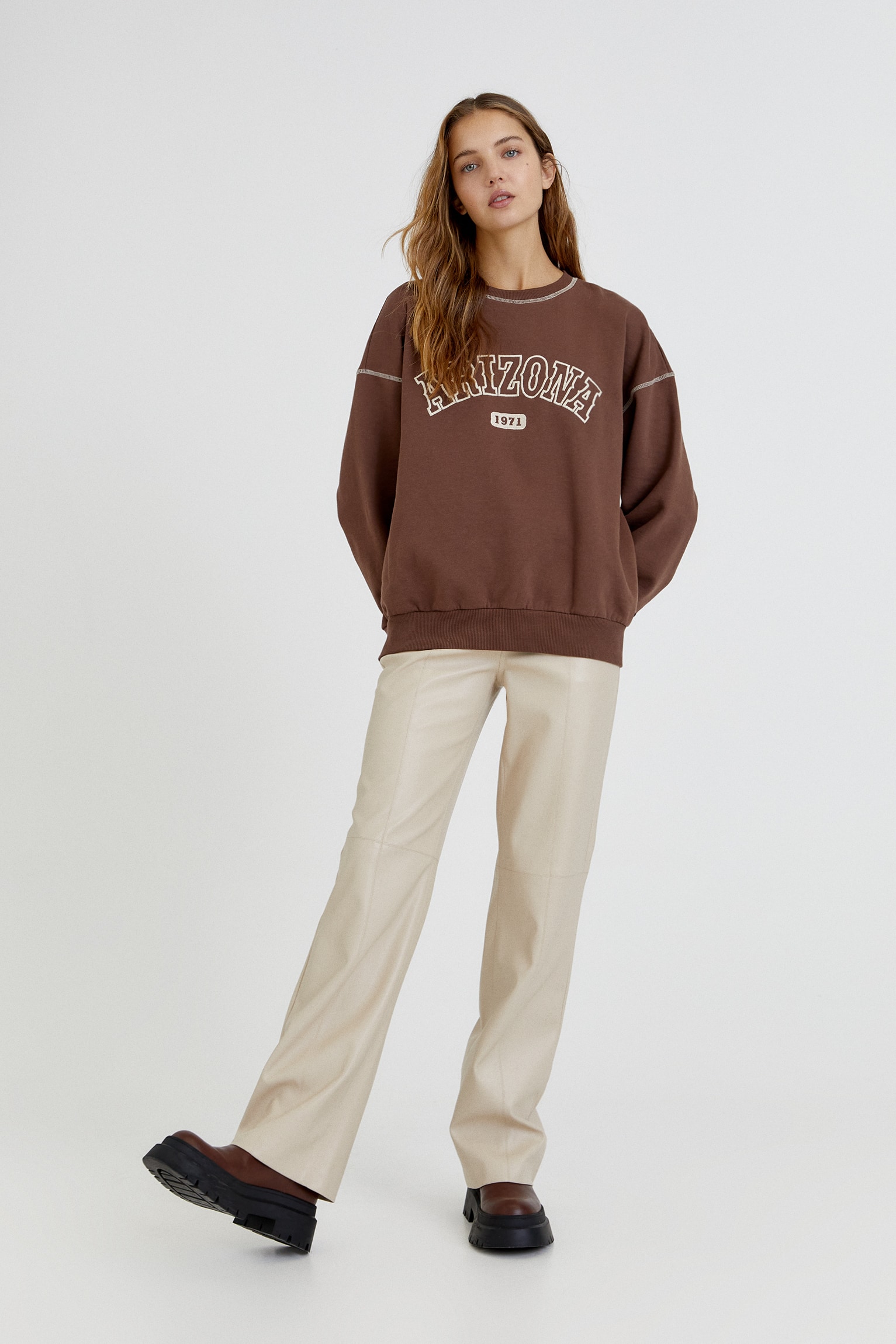 Brown Arizona Sweatshirt – Image 4