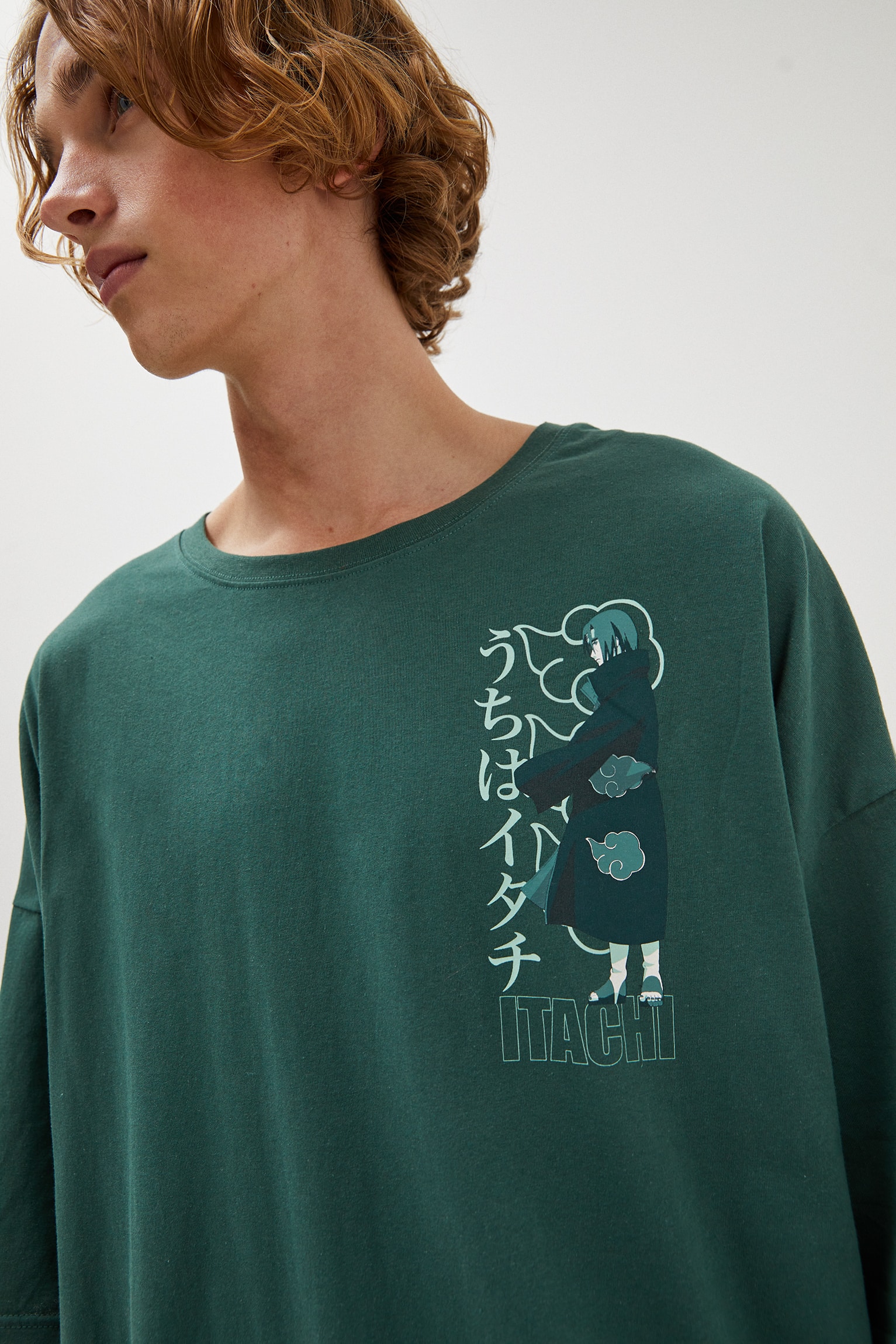 Naruto Itachi Print T-shirt – Image 3