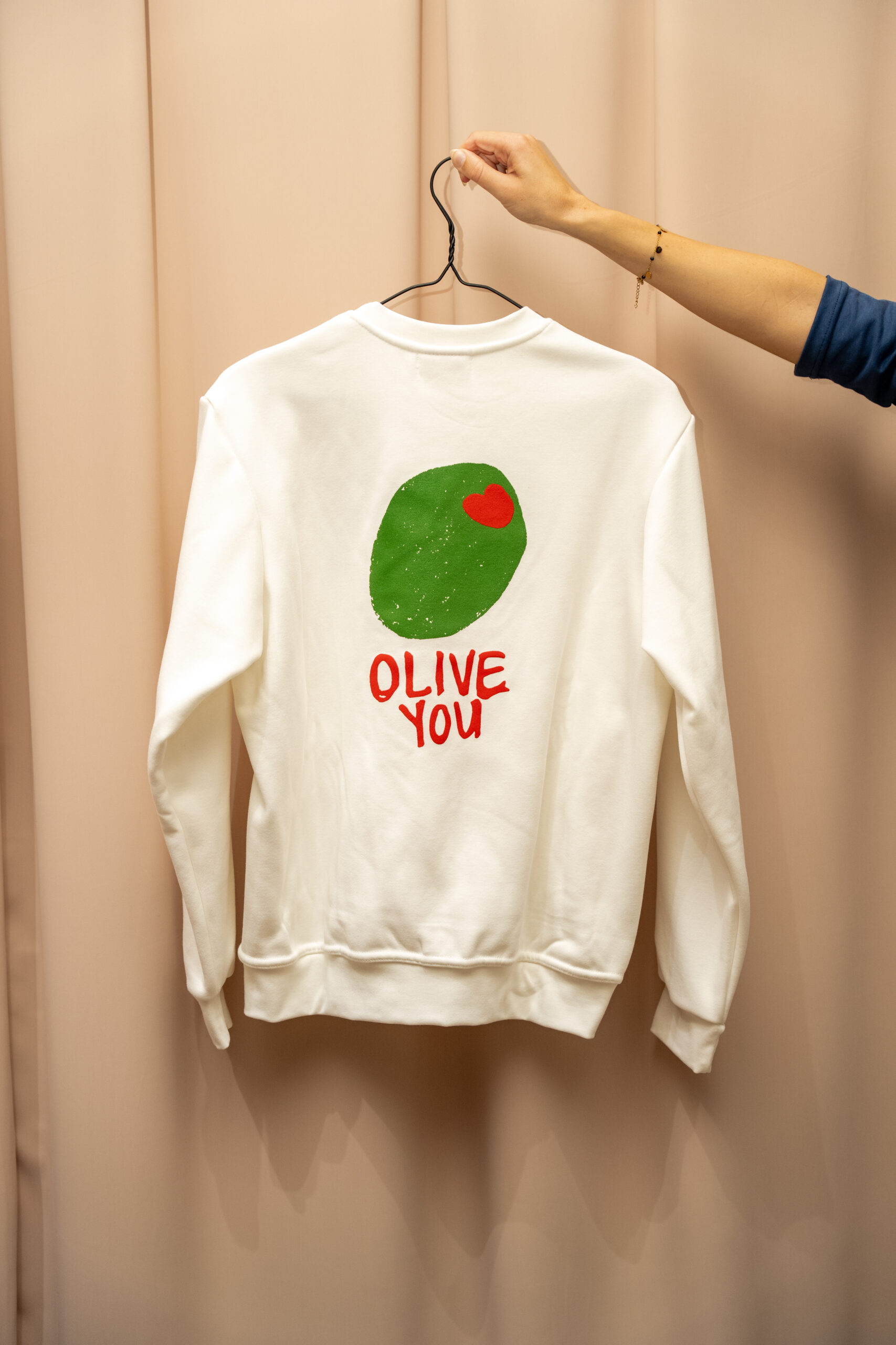 Sweat-shirts Olive you