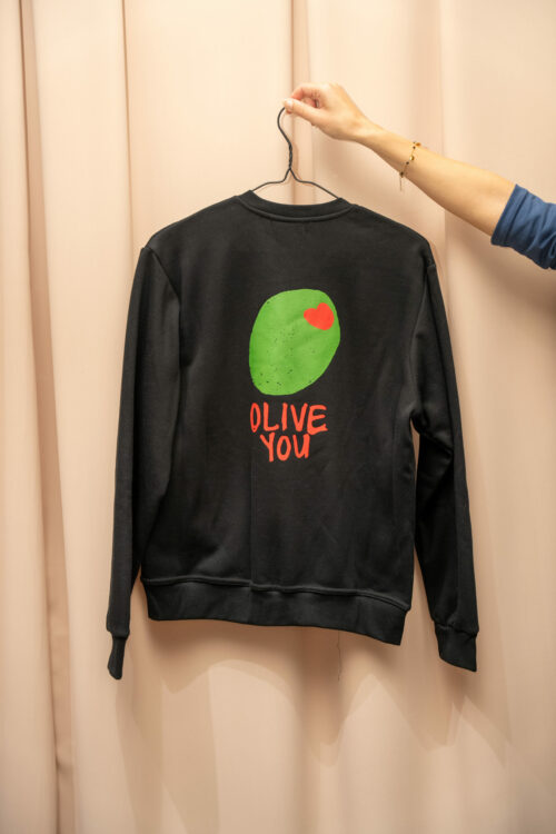 Sweat-shirts Olive you H